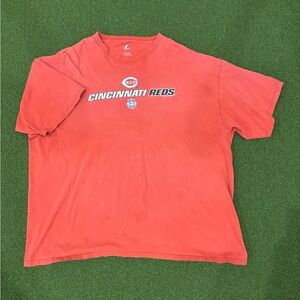 Majestic Red Cincinnati Reds Tee